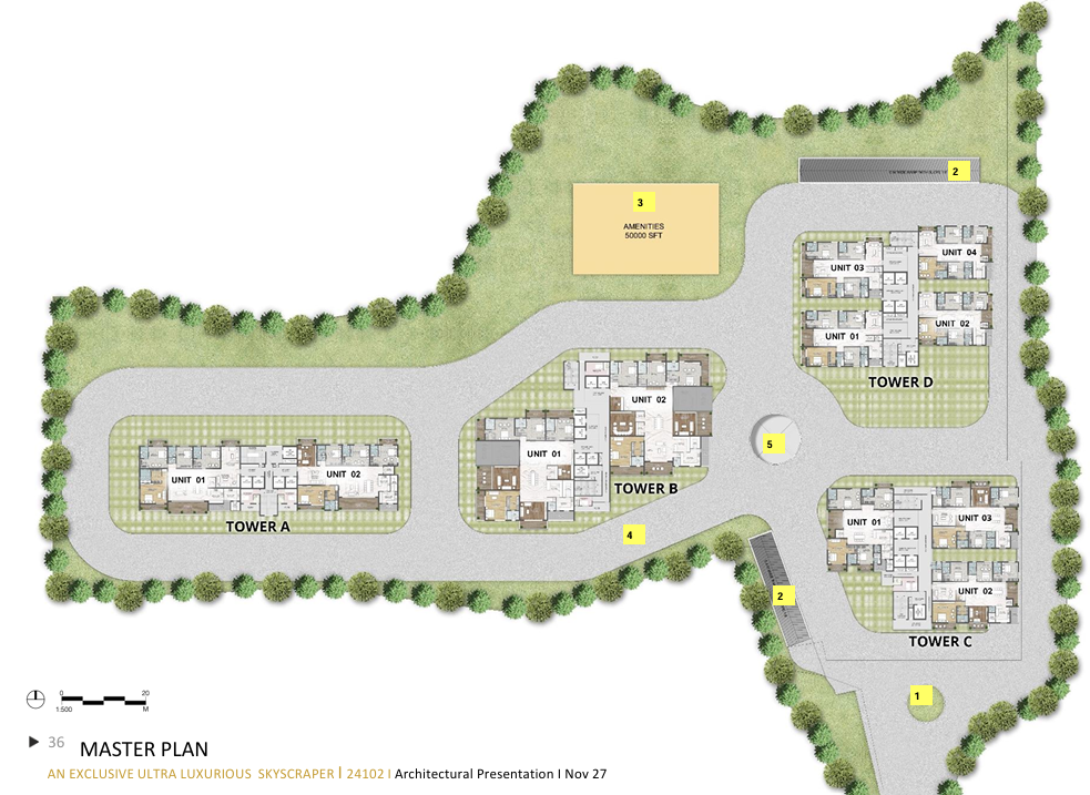 Rajapushpa Skyra - Master Plan2